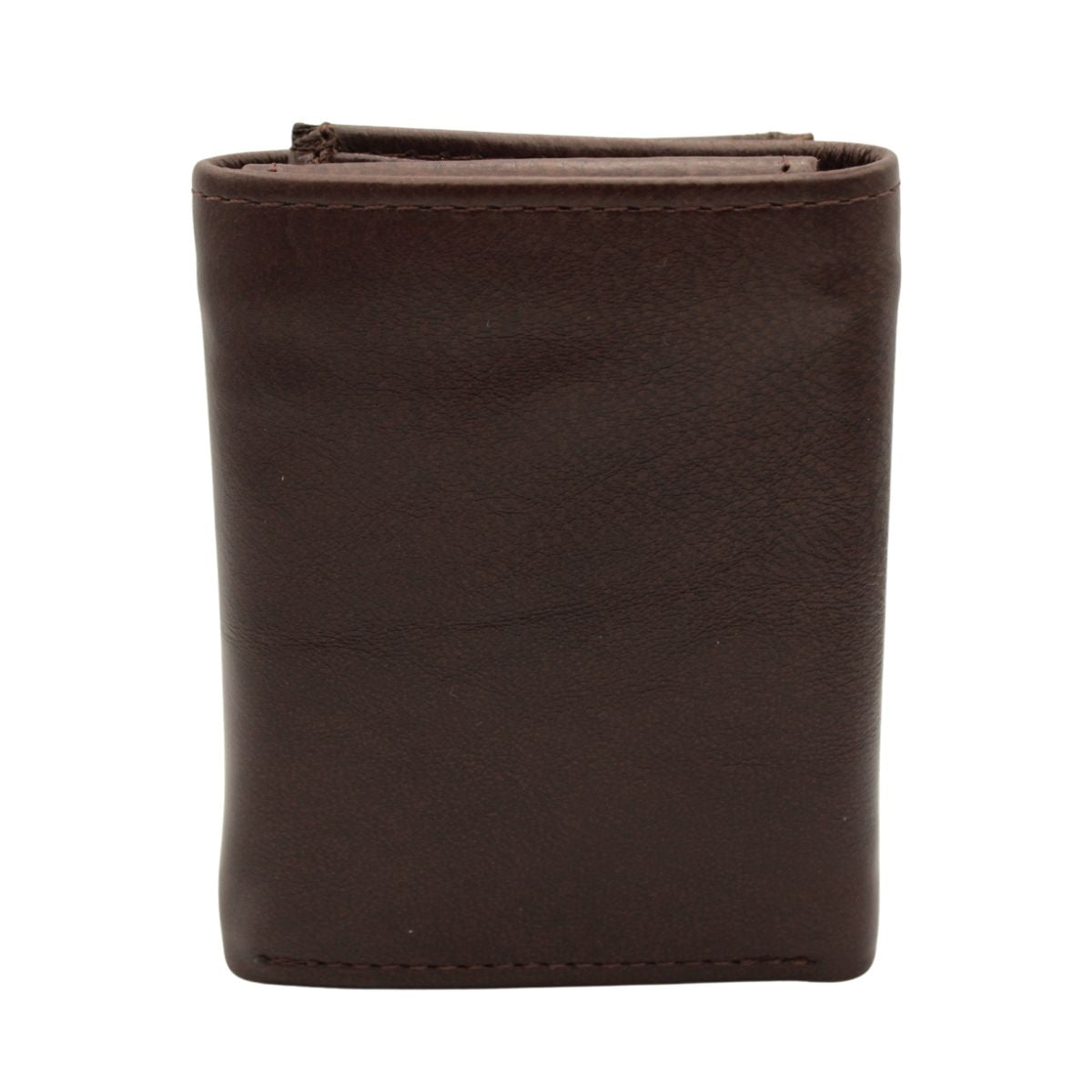 Cartera Hombre Piel Genuina Triple con Identificación Interiores en Piel