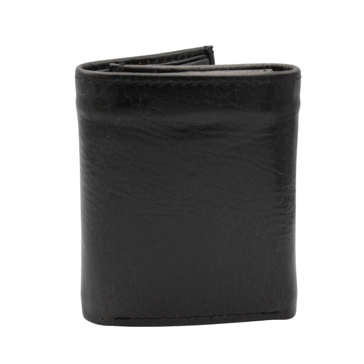 Cartera Hombre Piel Genuina Triple con Identificación Interiores en Piel