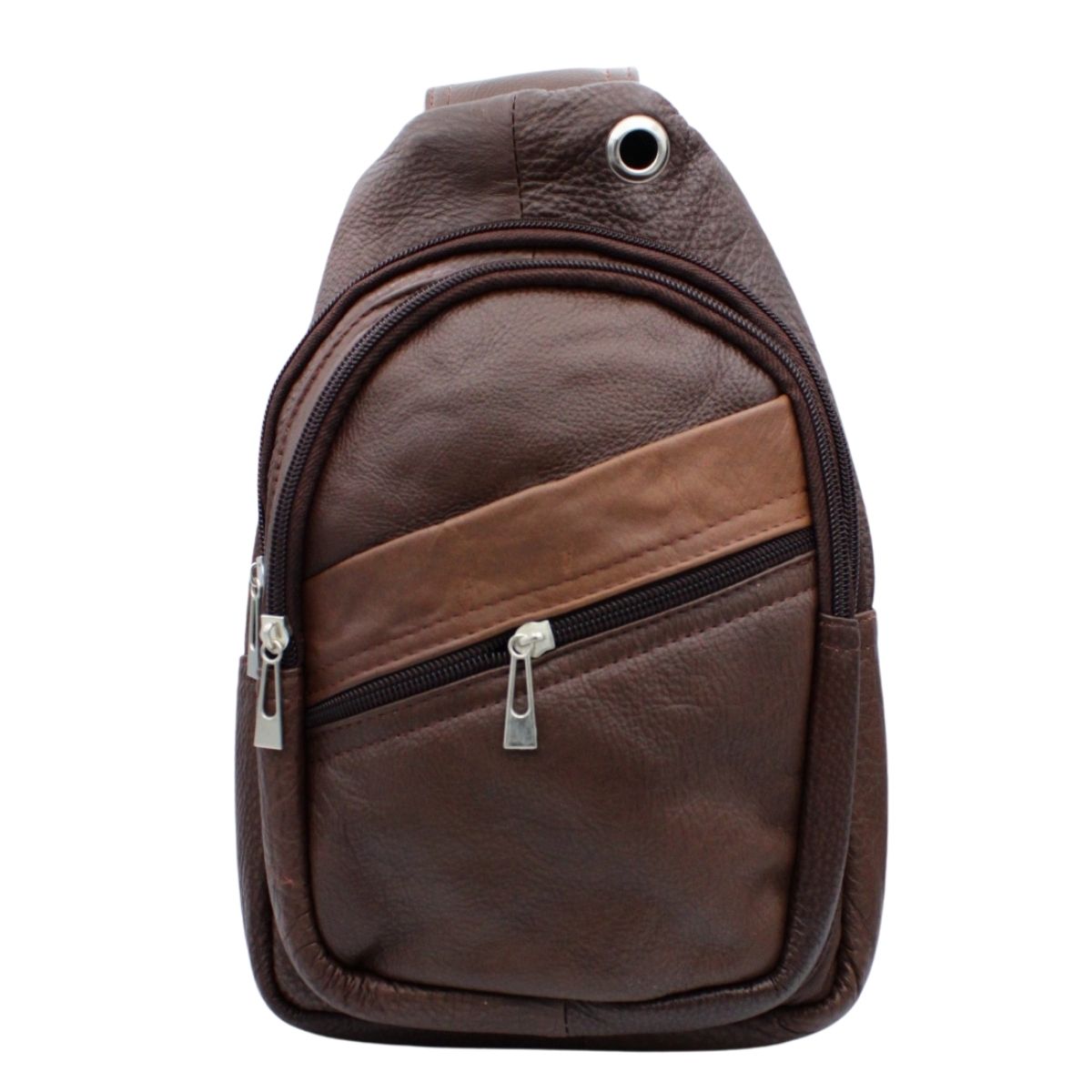 Pechera Hombre Piel Genuina Correa Ajustable