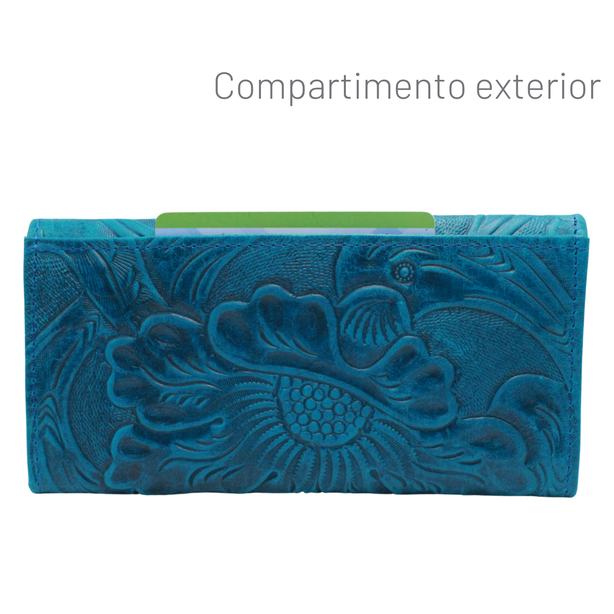 Cartera Mujer Piel Genuina Elegante Interiores en Piel