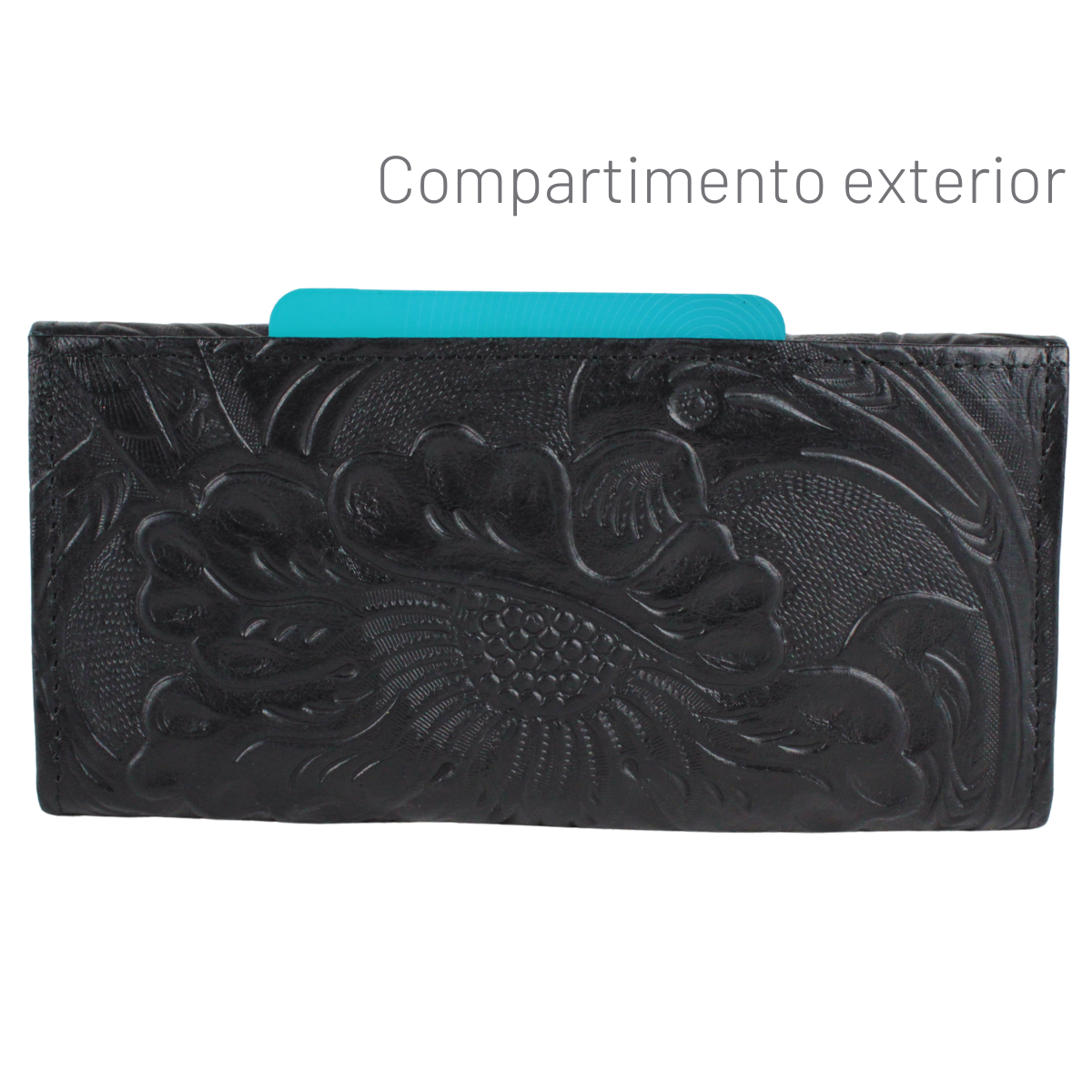 Cartera Mujer Piel Genuina Elegante Interiores en Piel