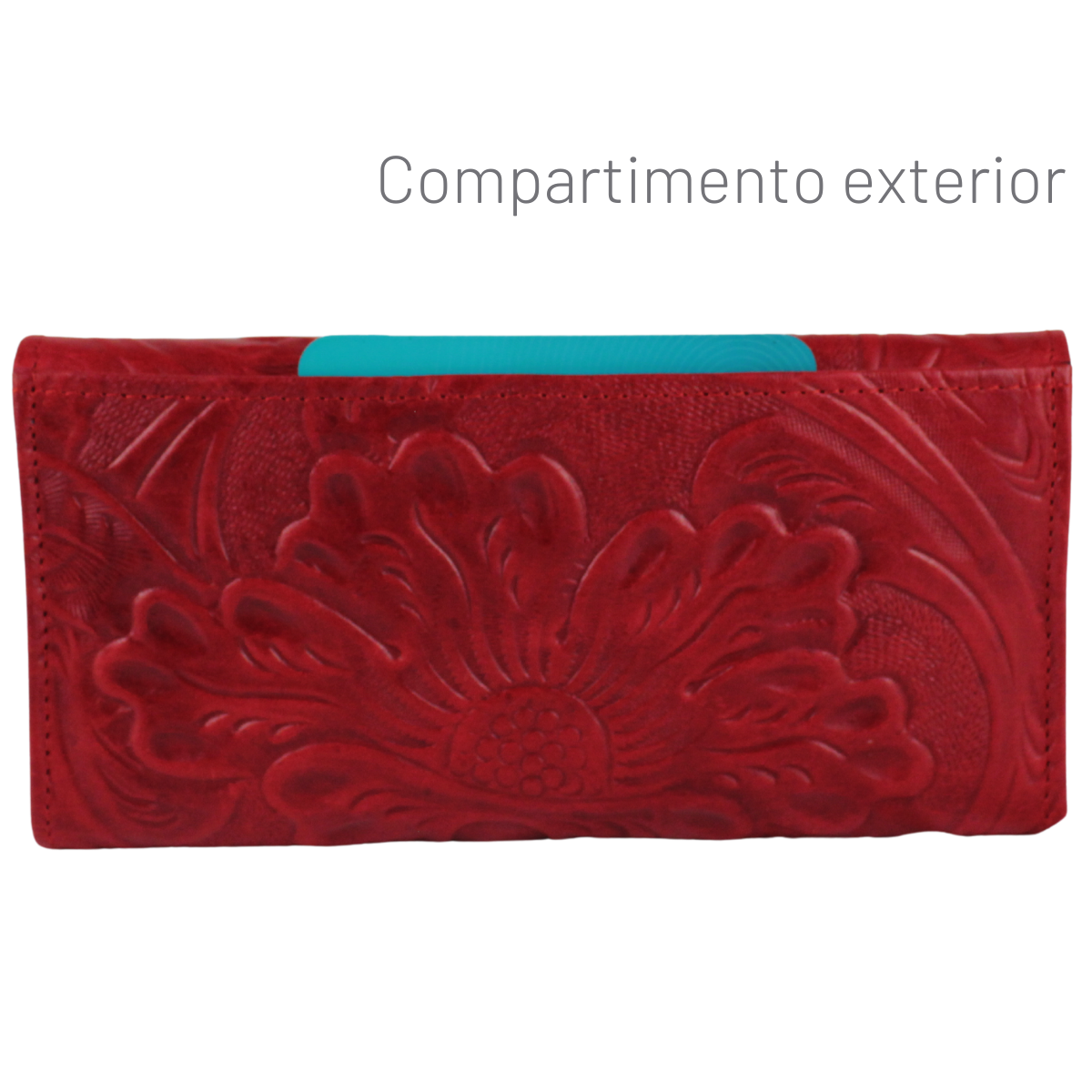 Cartera Mujer Piel Genuina Elegante Interiores en Piel