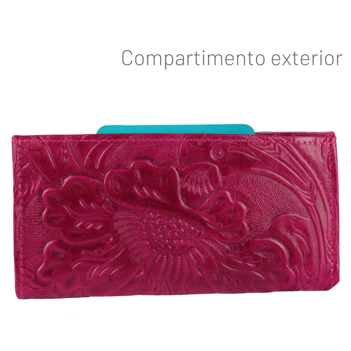 Cartera Mujer Piel Genuina Elegante Interiores en Piel