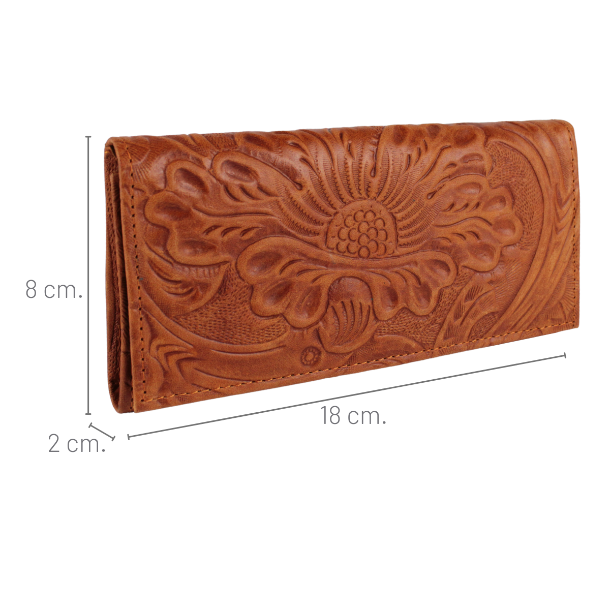 Cartera Mujer Piel Genuina Elegante Interiores en Piel
