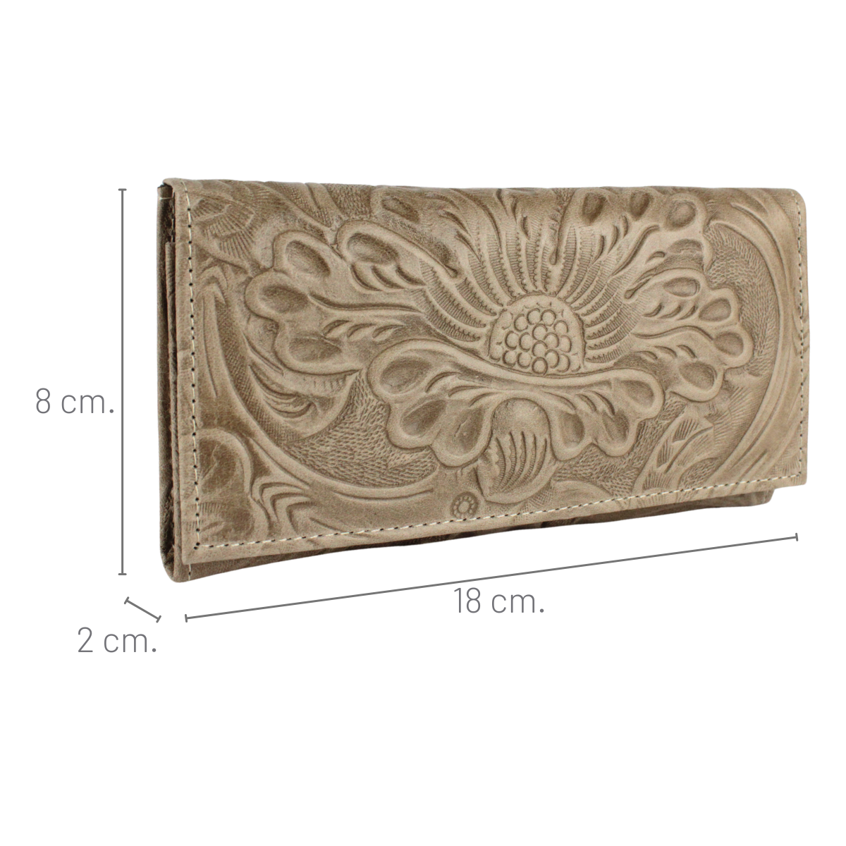 Cartera Mujer Piel Genuina Elegante Interiores en Piel