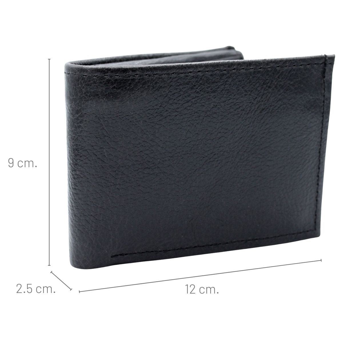 Cartera Hombre Piel Genuina Monedero Interiores en Piel