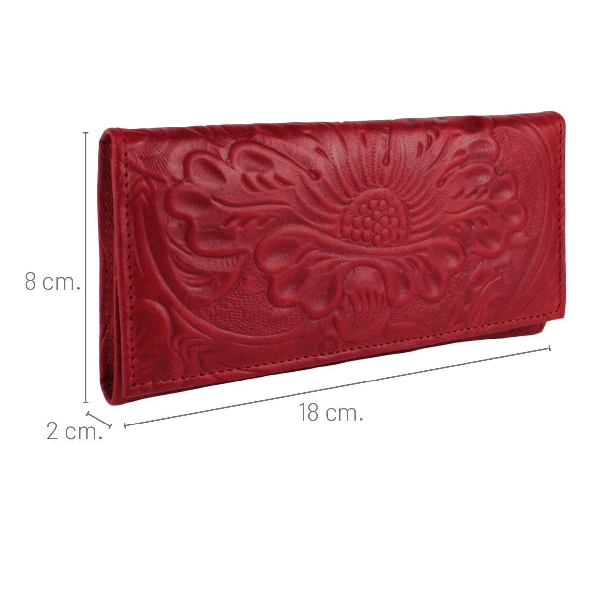 Cartera Mujer Piel Genuina Elegante Interiores en Piel
