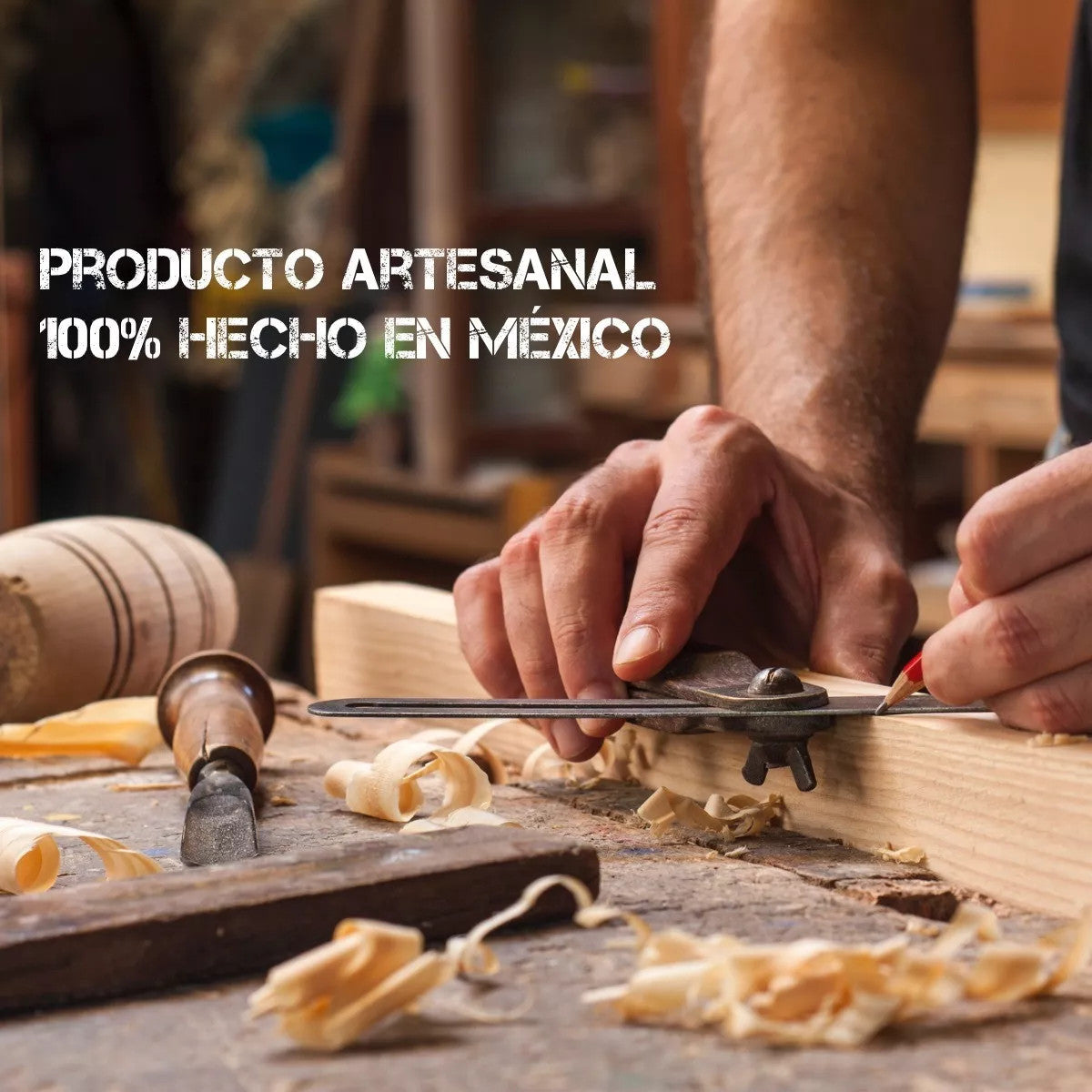 Tarro Cervecero Madera de Pino con Tapa y Popote