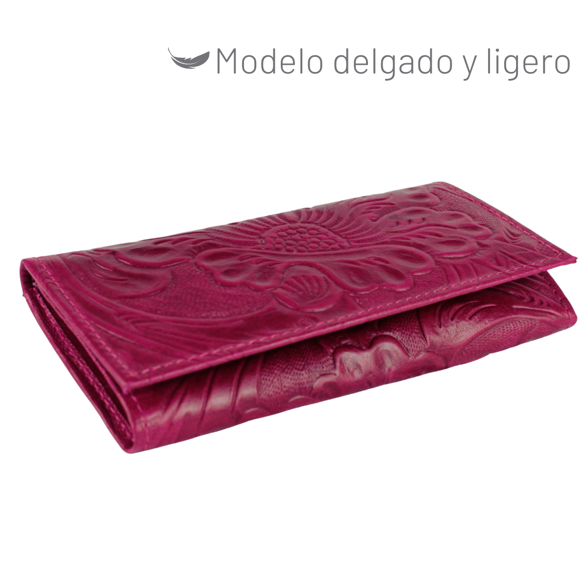 Cartera Mujer Piel Genuina Elegante Interiores en Piel