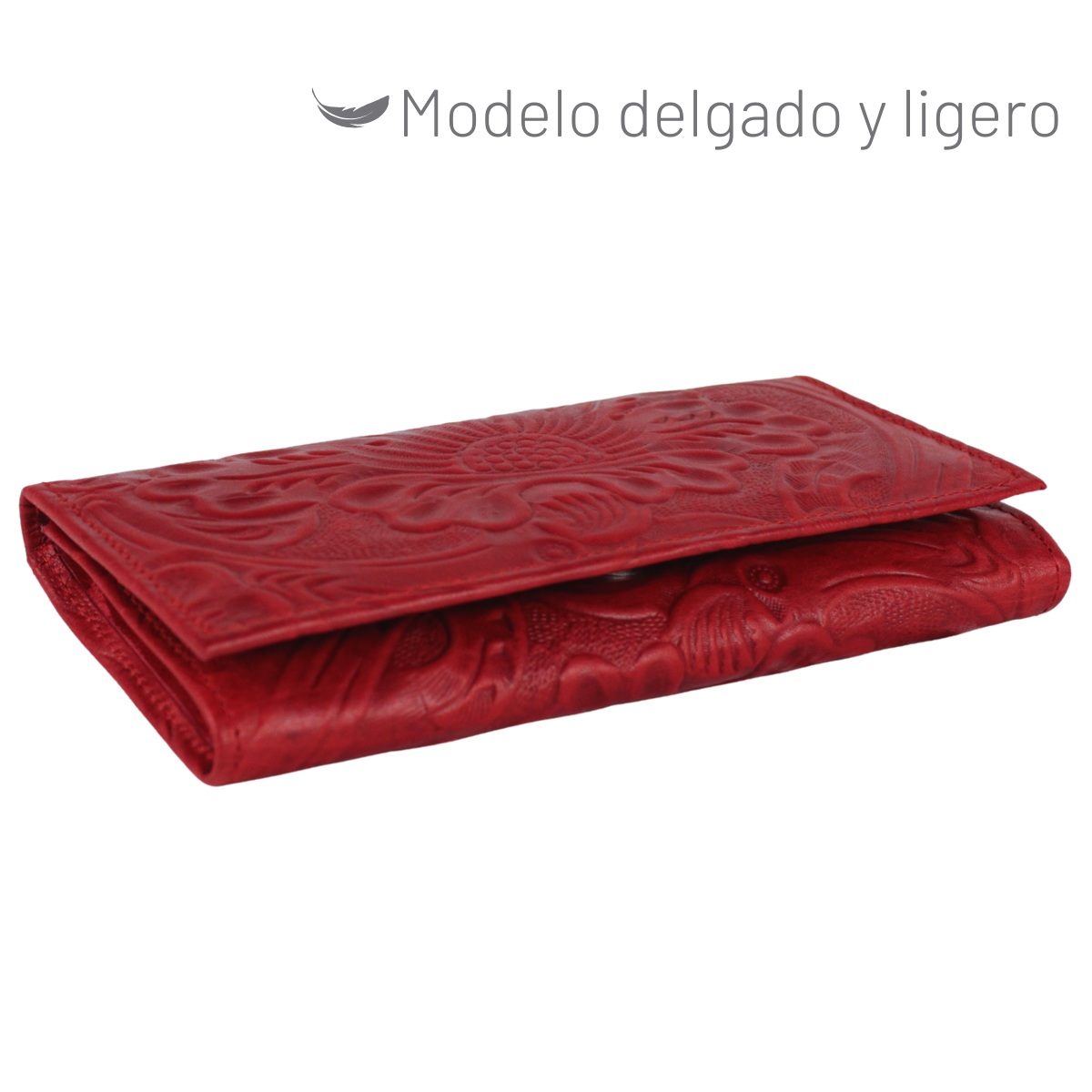Cartera Mujer Piel Genuina Elegante Interiores en Piel