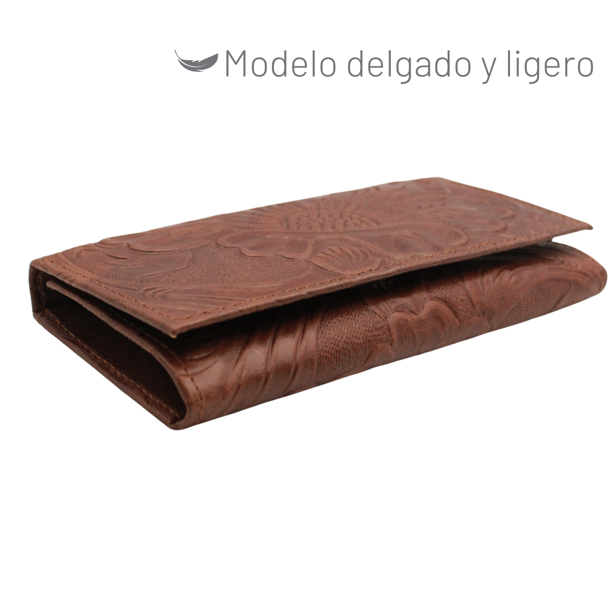 Cartera Mujer Piel Genuina Elegante Interiores en Piel