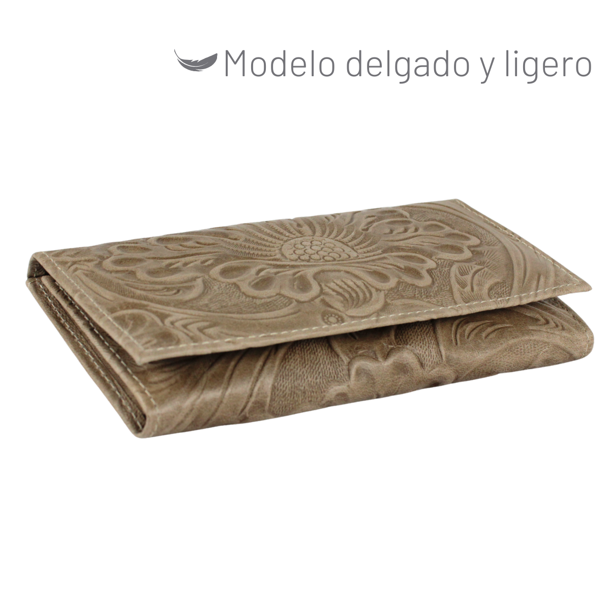 Cartera Mujer Piel Genuina Elegante Interiores en Piel