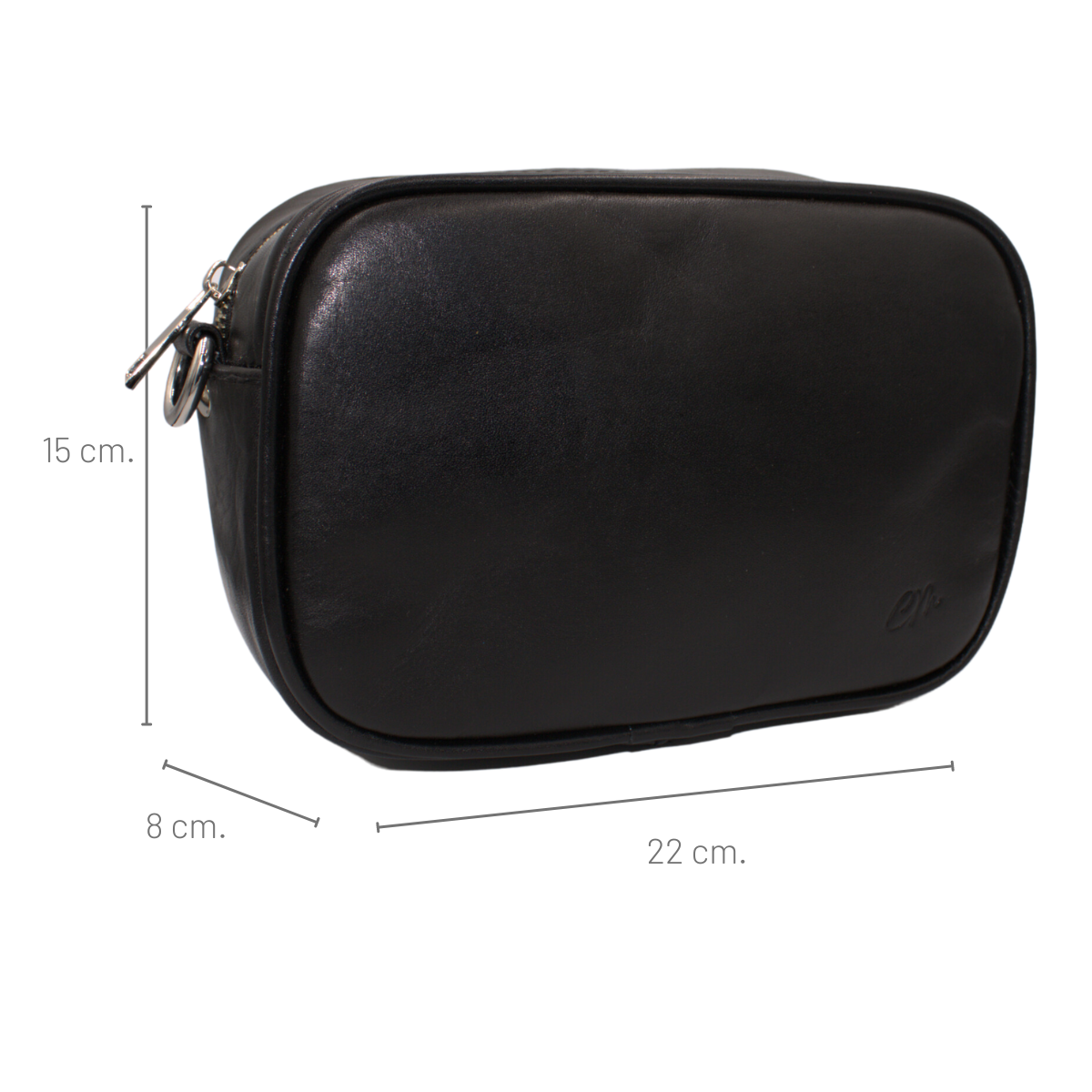 Bandolera Hombre Piel Genuina Correa Mano y Hombro