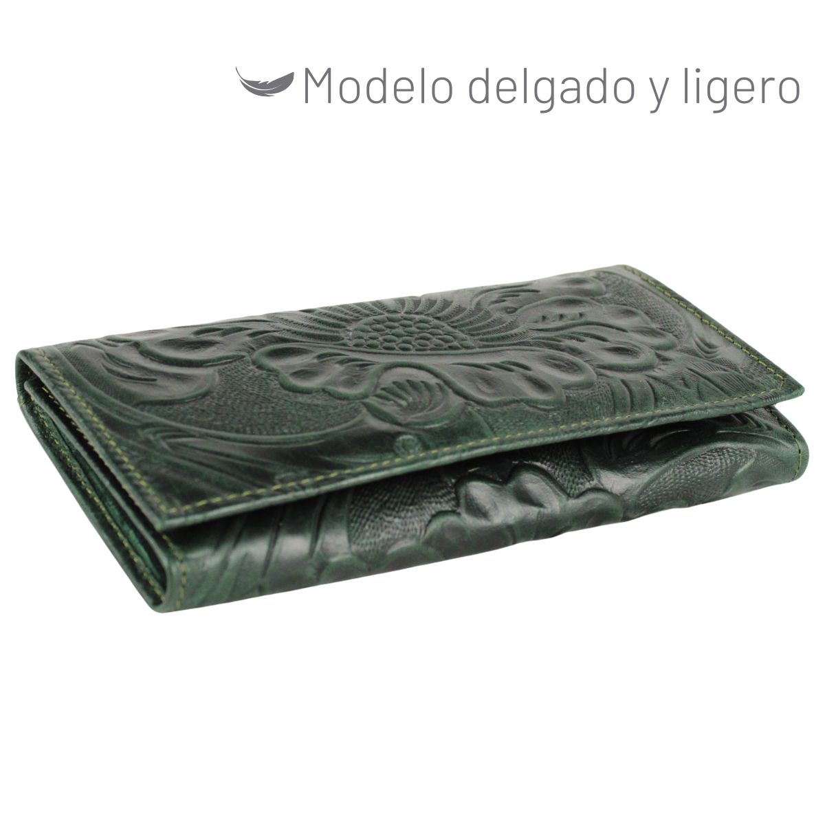 Cartera Mujer Piel Genuina Elegante Interiores en Piel