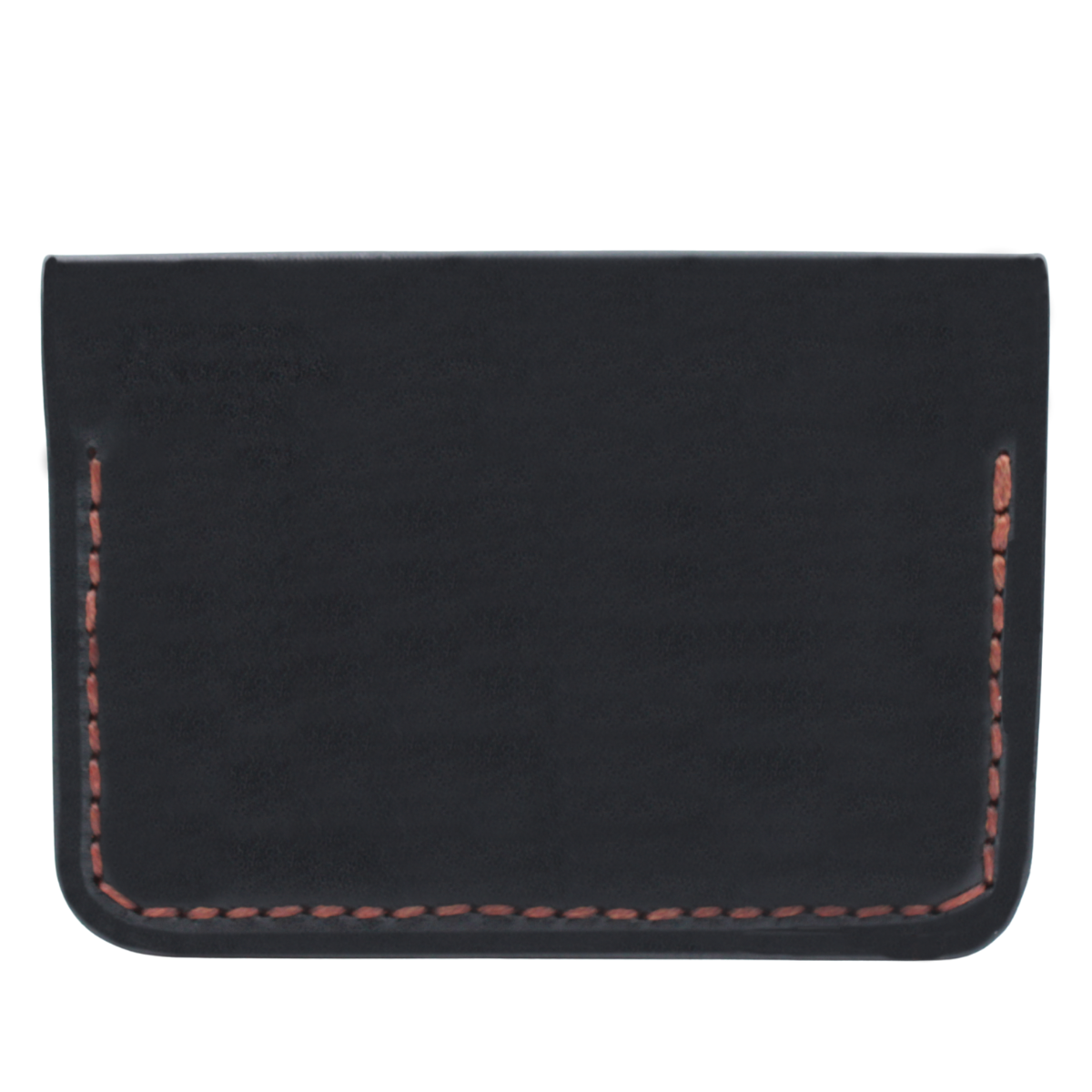 Tarjetero Plegable Cartera Hecho a Mano Piel Genuina Res