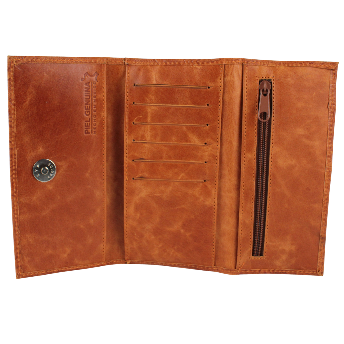 Cartera Mujer Piel Genuina Elegante Interiores en Piel