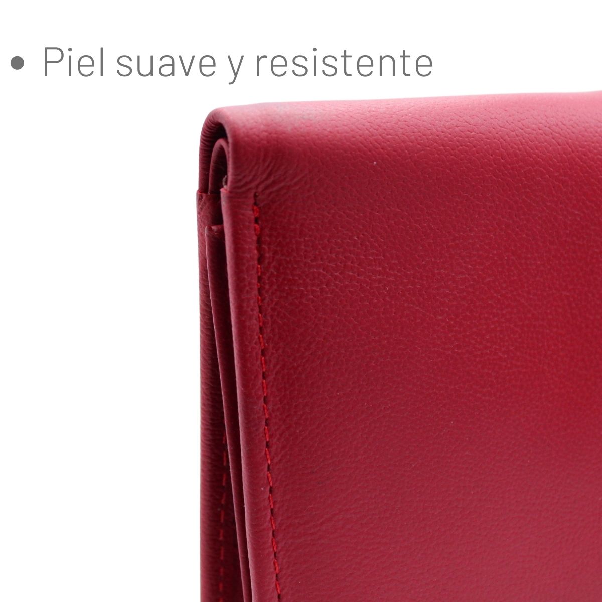 Cartera Hombre Piel Genuina Monedero Interiores en Piel