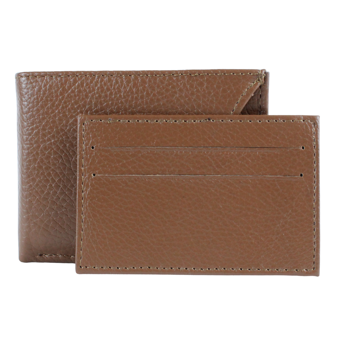 Cartera Hombre Piel Genuina Tarjetero Extraíble Horizontal Interiores en Piel