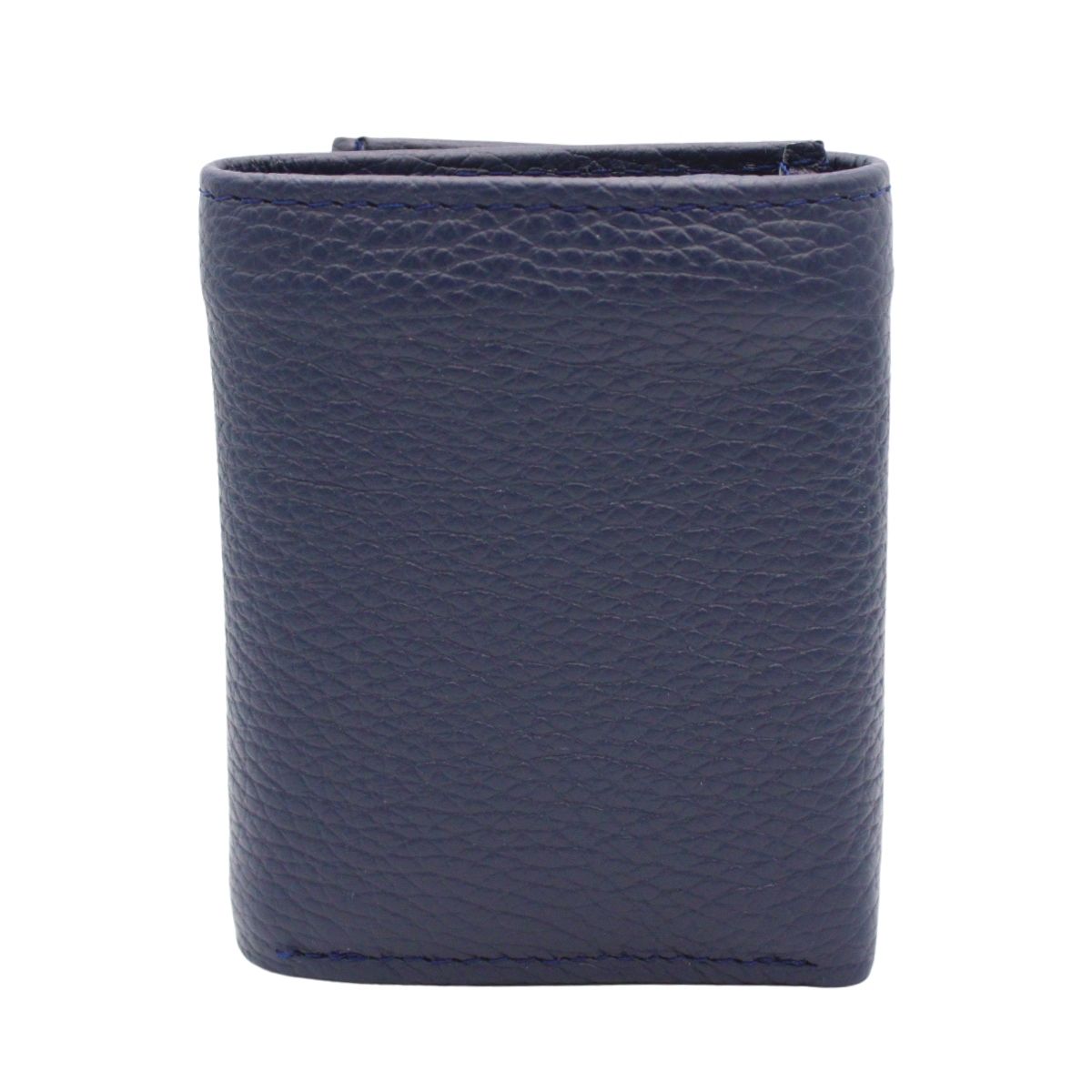Cartera Hombre Piel Genuina Triple con Identificación Interiores en Piel