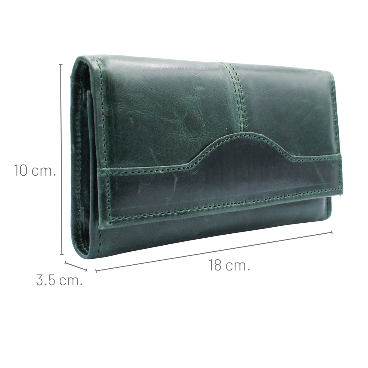 Cartera Larga Mujer Piel Billetera Monedero Gran Capacidad